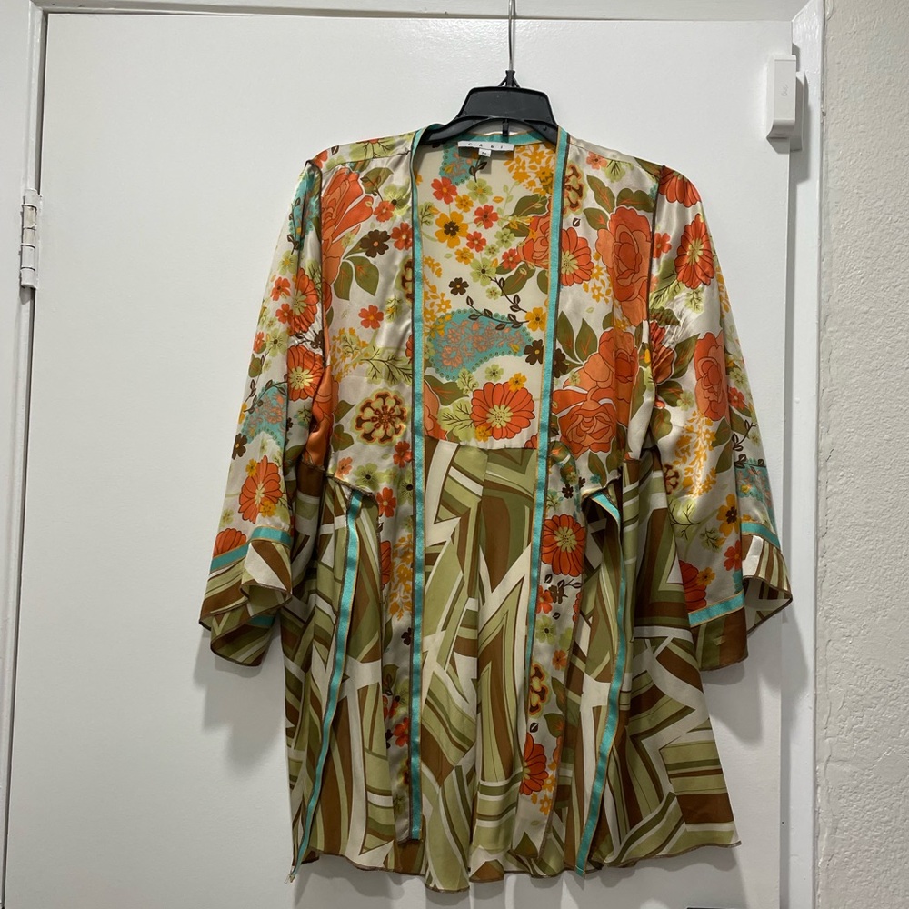CAbi Floral Kimono